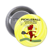 Pickleball Paddles Well With Others Buttons