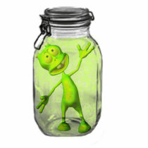 Pickled Alien photo sculptures