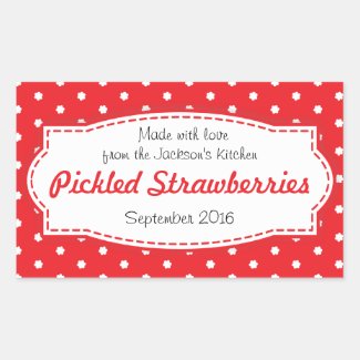 Pickled Strawberry sticker