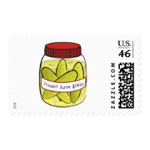 Pickled_Student_Nurse_Brain postage by BonafideNurse Pickled_Student_Nurse_Brain postage