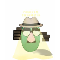 Pickles are cucumbers... t-shirts by badsnorful Pickles are cucumbers... t-shirts