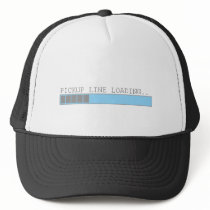 Pickup line loading funny mens girls flirt humor hats