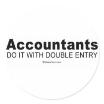 Pickup Lines - "Acountants do it with double entry stickers