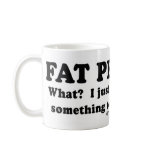 PICKUP LINES - "Fat Penguin" mugs