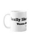 PICKUP LINES - "I wanna shake your tree" mugs