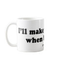 PICKUP LINES - "I'll make you shiver when I delive mugs