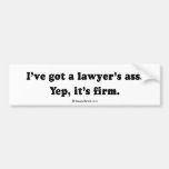 PICKUP LINES - "I've got a lawyer's ass. Yep, it's Bumper Sticker