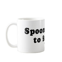 PICKUP LINES - "Spooning leads to forking" Mugs