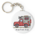 Pickup Truck Camper RV Key Chains HSH