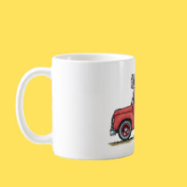 Pickup Truck Camper RV Mugs by art1st Pickup Truck Camper RV Mugs