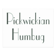 Pickwickian Humbug Post Cards