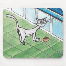Picky Kitty Mousepad