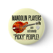 Picky Mandolinists Pin