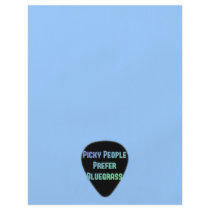 Picky People Prefer Bluegrass Flyer Design