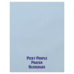 Picky People Prefer Bluegrass Full Color Flyer