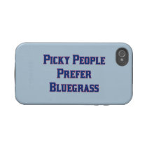 Picky People Prefer Bluegrass Iphone 4 Tough Case