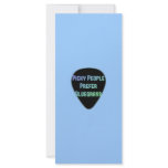 Picky People Prefer Bluegrass Rack Card Design