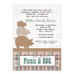 Picnic and BBQ Custom Invitation