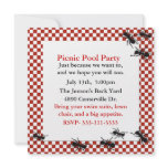 Picnic Ants Party Invitation