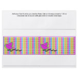 Picnic BarBQ Party BBQ Custom Candy Bar Wrappers Flyers