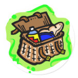 Picnic Basket Stickers