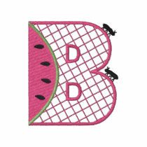 Picnic Letter B embroidered shirts by ZazzleEmbroidery Picnic Letter B embroidered shirts