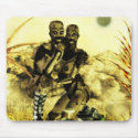 Picnic on Distant Lands mousepads