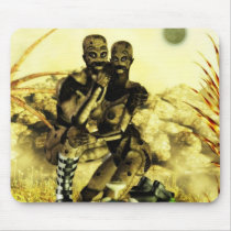 Picnic on Distant Lands mousepads