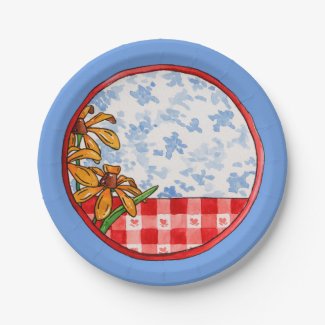 Picnic Paper Plate 7 Inch Paper Plate