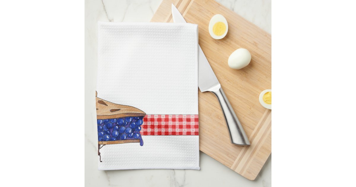 Picnic Pie Kitchen Towel Zazzle