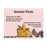 Picnic Thieves Invitation Post Cards