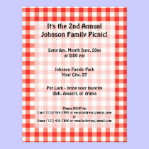 Picnic Time invitations