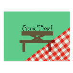 picnic time postcards