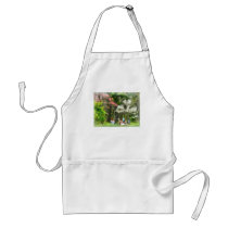 Picnic Under the Flowering Trees aprons