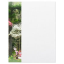 Picnic Under the Flowering Trees letterhead