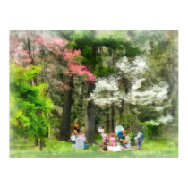 Picnic Under the Flowering Trees posters