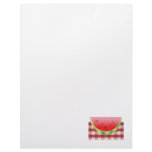 picnic watermelon vector graphic letterhead template