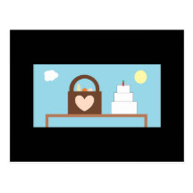 Picnic Wedding Post Card