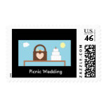 Picnic Wedding Postage