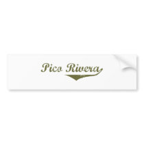 Pico Rivera  Revolution t shirts Bumper Sticker