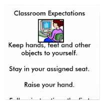 Picture1, Classroom ExpectationsKeep hands, fee... posters by kjones5834 Picture1, Classroom ExpectationsKeep hands, fee... posters