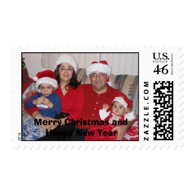 Picture 006, Merry Christmas and Happy New Year Postage Stamp by charlis