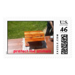 Picture 009, protect the animals postage