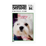 Picture 013, Happy, Holidays postage
