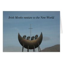 Picture 033, Irish Monks venture to the New World cards