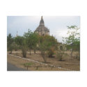 Picture 055, Bagan Pagoda in Myanmar postcards by susandy Picture 055, Bagan Pagoda in Myanmar postcards