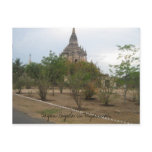 Picture 055, Bagan Pagoda in Myanmar postcards
