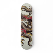 Picture 1, chinese-dragon-black skateboards