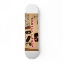 Picture 2, MR CHI CITY GETS A TICKET skateboards