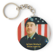 Picture 499, Sgt Patrick  McCaffrey Sr KIA June... Key Chains
